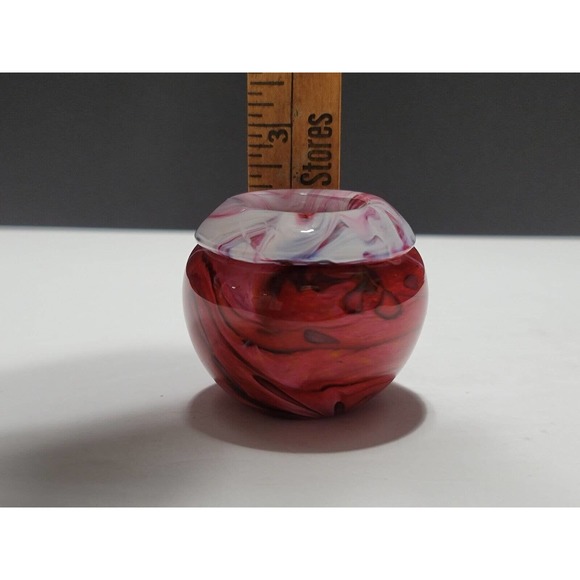 Gozo Glass Paperweight "Earth, Wind & Fire" Signed Hand Crafted Island of Gozo - Picture 3 of 9